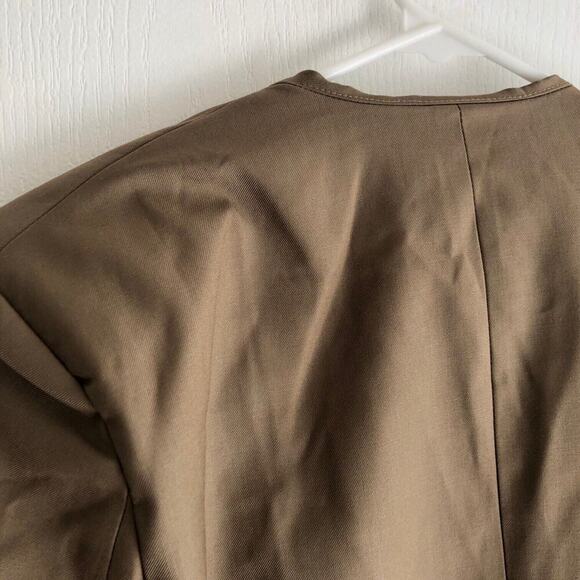 Commense Women's Blazer Jacket Two Button Front Pockets Brown Size XS NWT - Picture 9 of 9